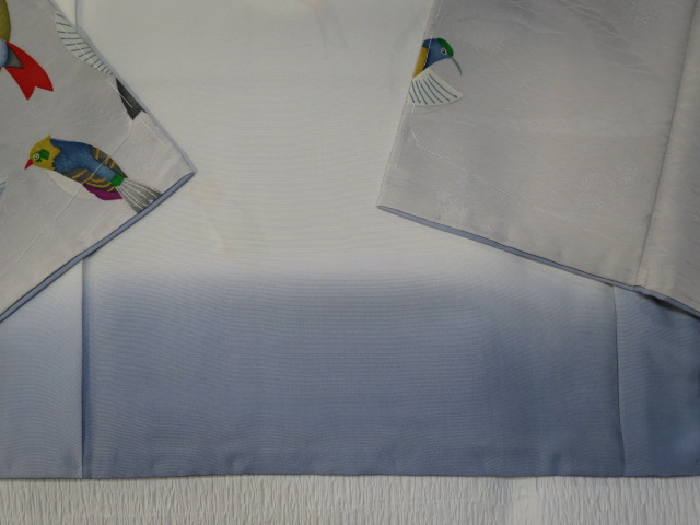 色ヤケを直したぼかし八掛