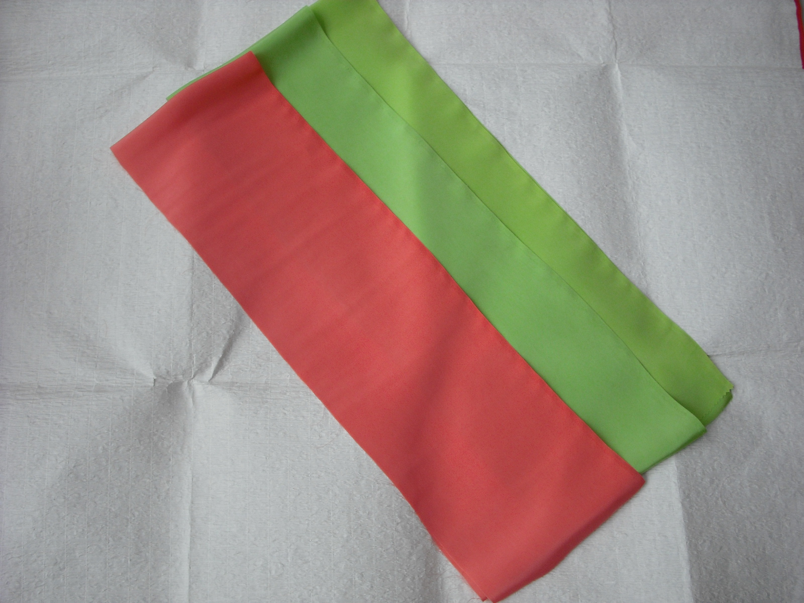 別染め羽二重　衿比翼生地