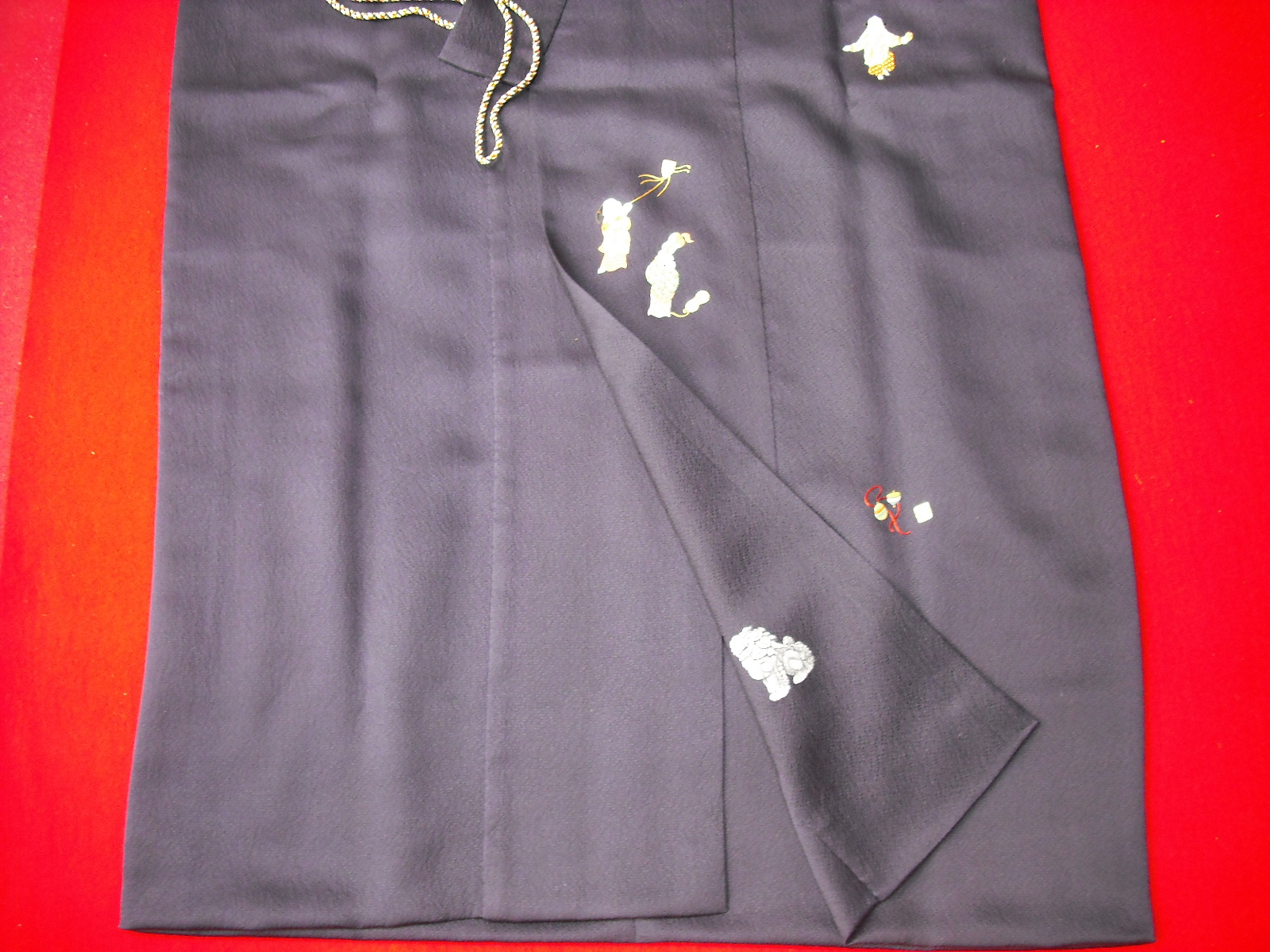 刺繍入り道中着