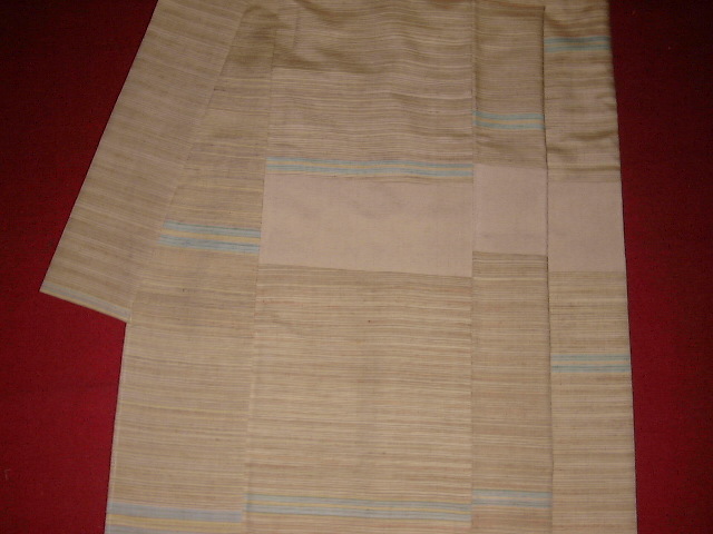 紬着物胴ハギ仕立て