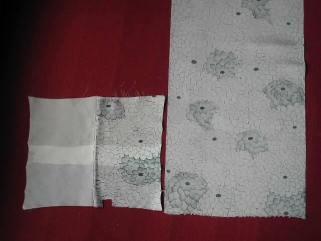 試し染めと本番