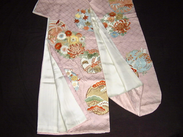 振袖白比翼付き