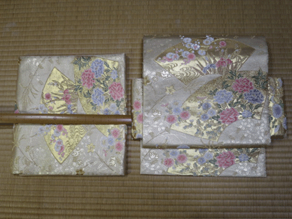 色揚げして仕立て直した３歳祝い着