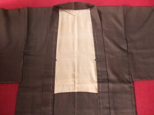 端縫い後の羽織
