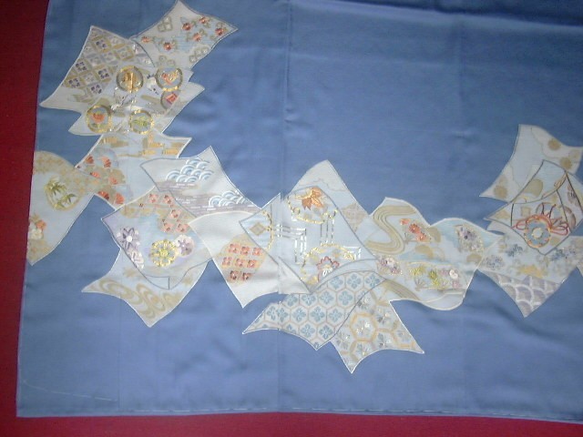 色留袖色揚げ後