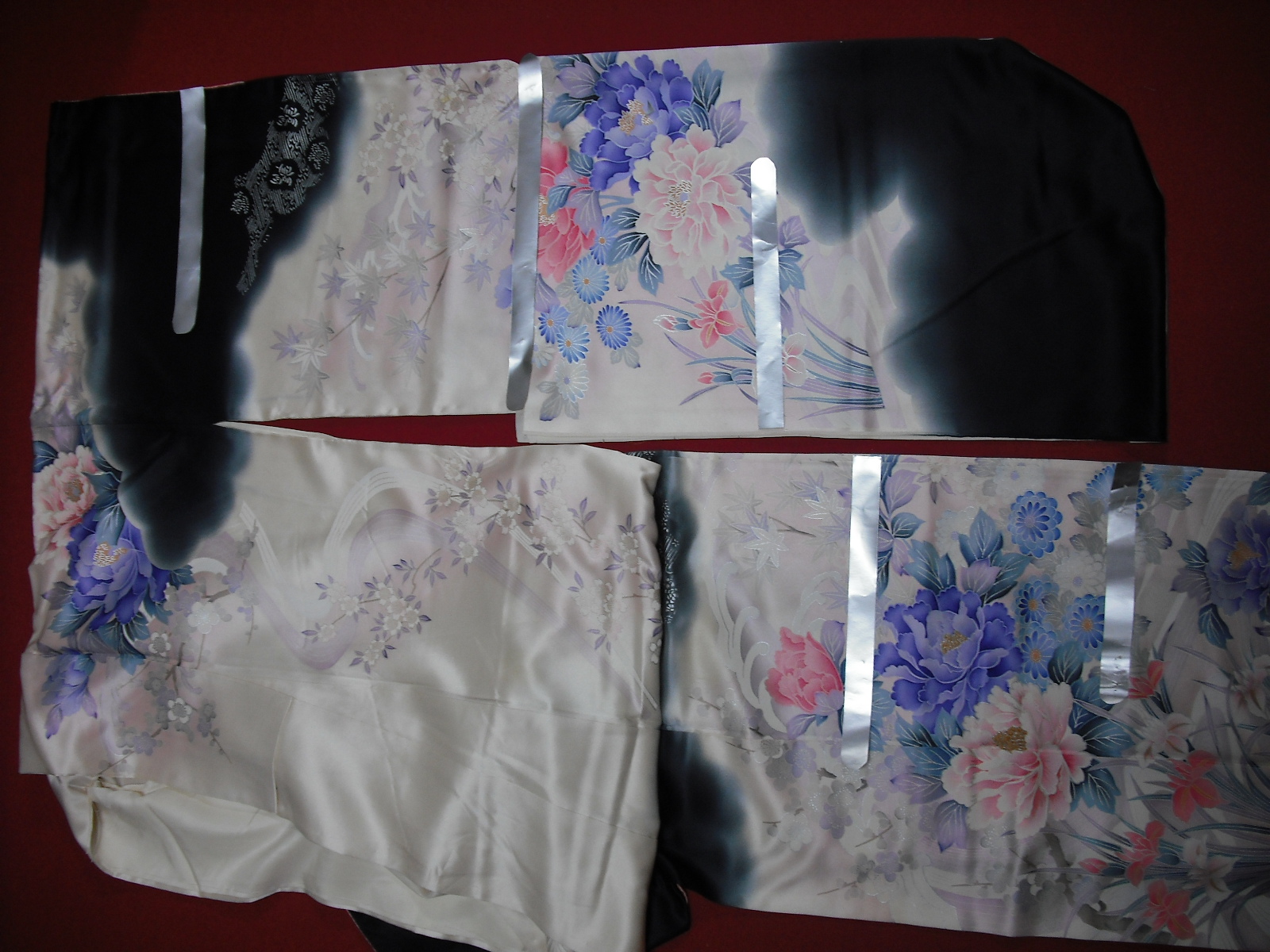 袖を切った振袖