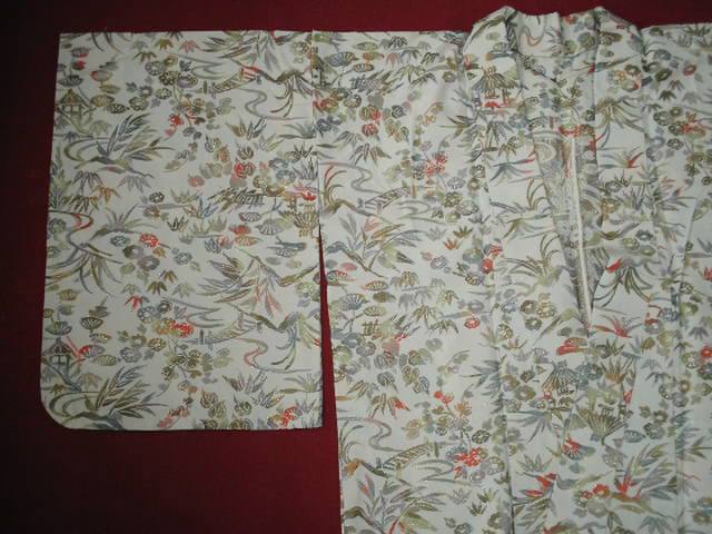 マジョリカお召し着物