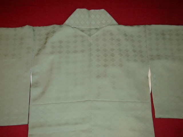 色揚げした　無地紋付き