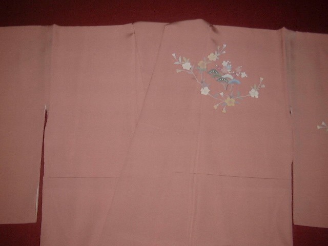 訪問着胸部分しみぬき後