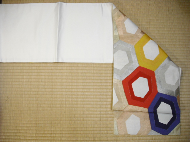 名古屋帯腹合わせ仕立