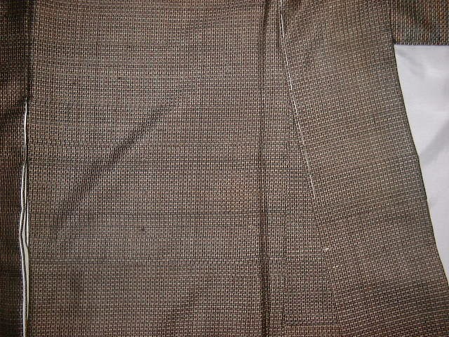 虫籠模様作り帯