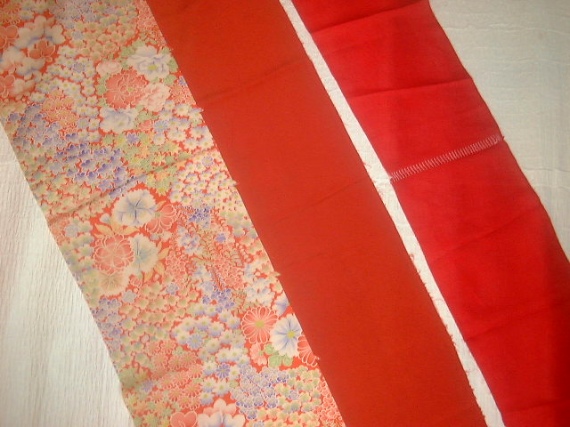 長襦袢と端切れ