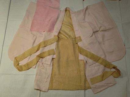 ５０年前の３歳祝い着