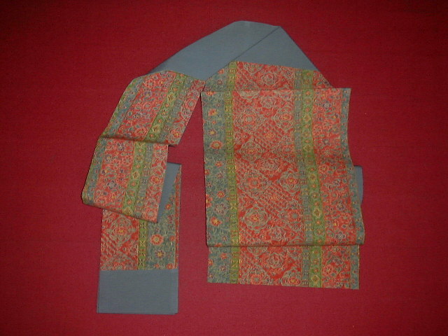 ７歳祝い着と晒半襦袢