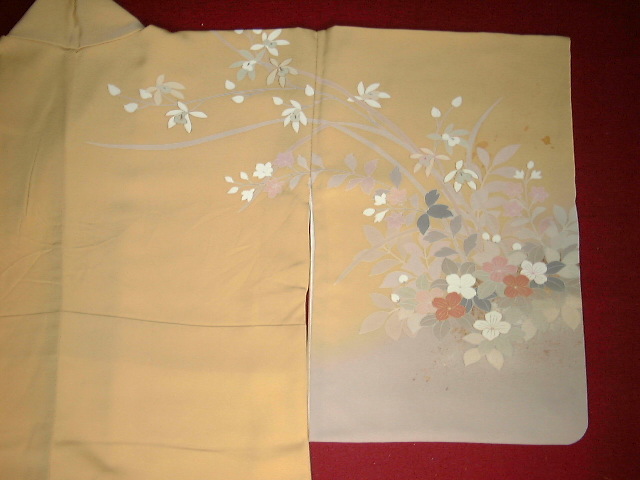 訪問着しみ抜き前