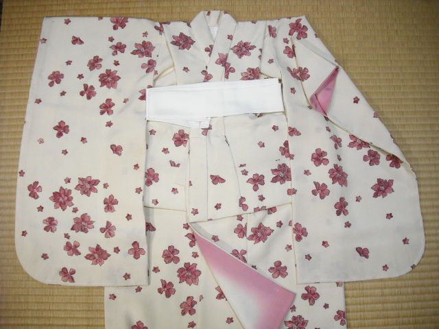 ３歳女児用四つ身着物