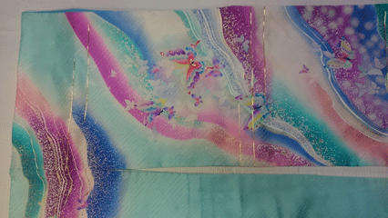 袖を接いだ振袖