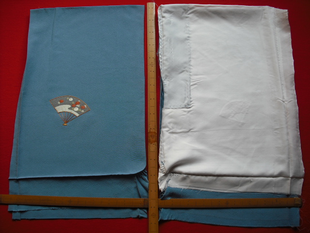 訪問着　袖の裏側