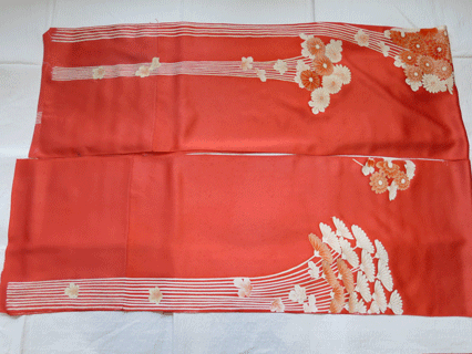 つながった袖部分