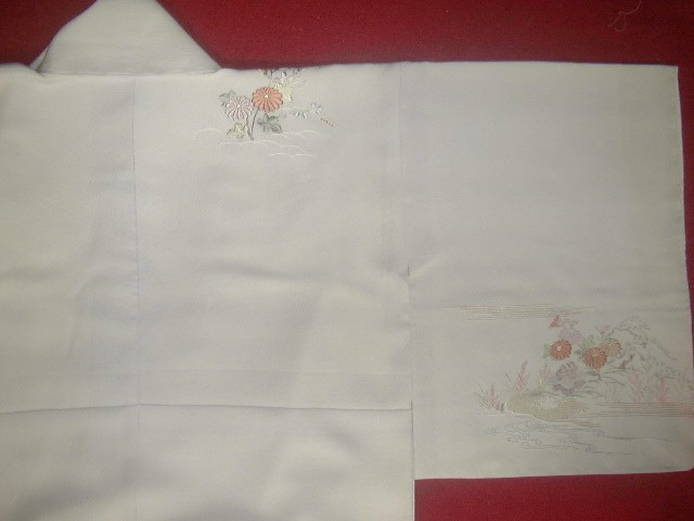 前後切り替えた訪問着