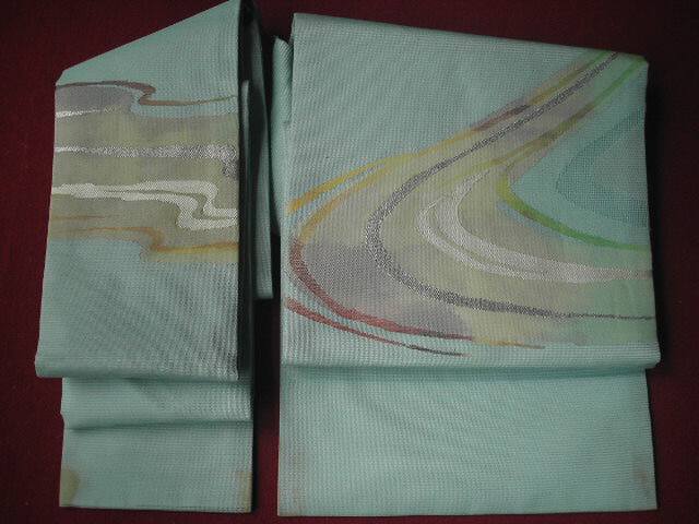 紗名古屋帯糊のしみ