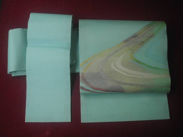 紗名古屋帯加工後