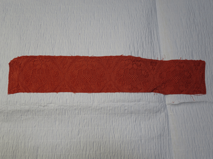 コート生地の試し染め