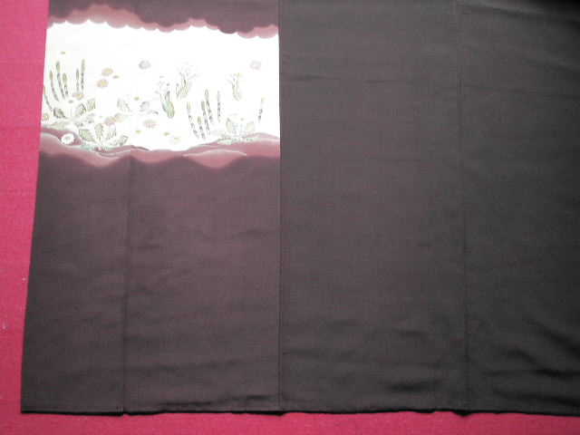 訪問着春の草花