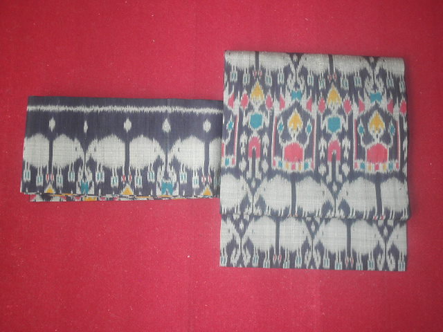 象遣い名古屋帯